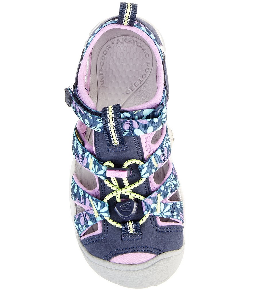 KEEN Girls' Seacamp II CNX Washable Fisherman Sandals (Toddler)