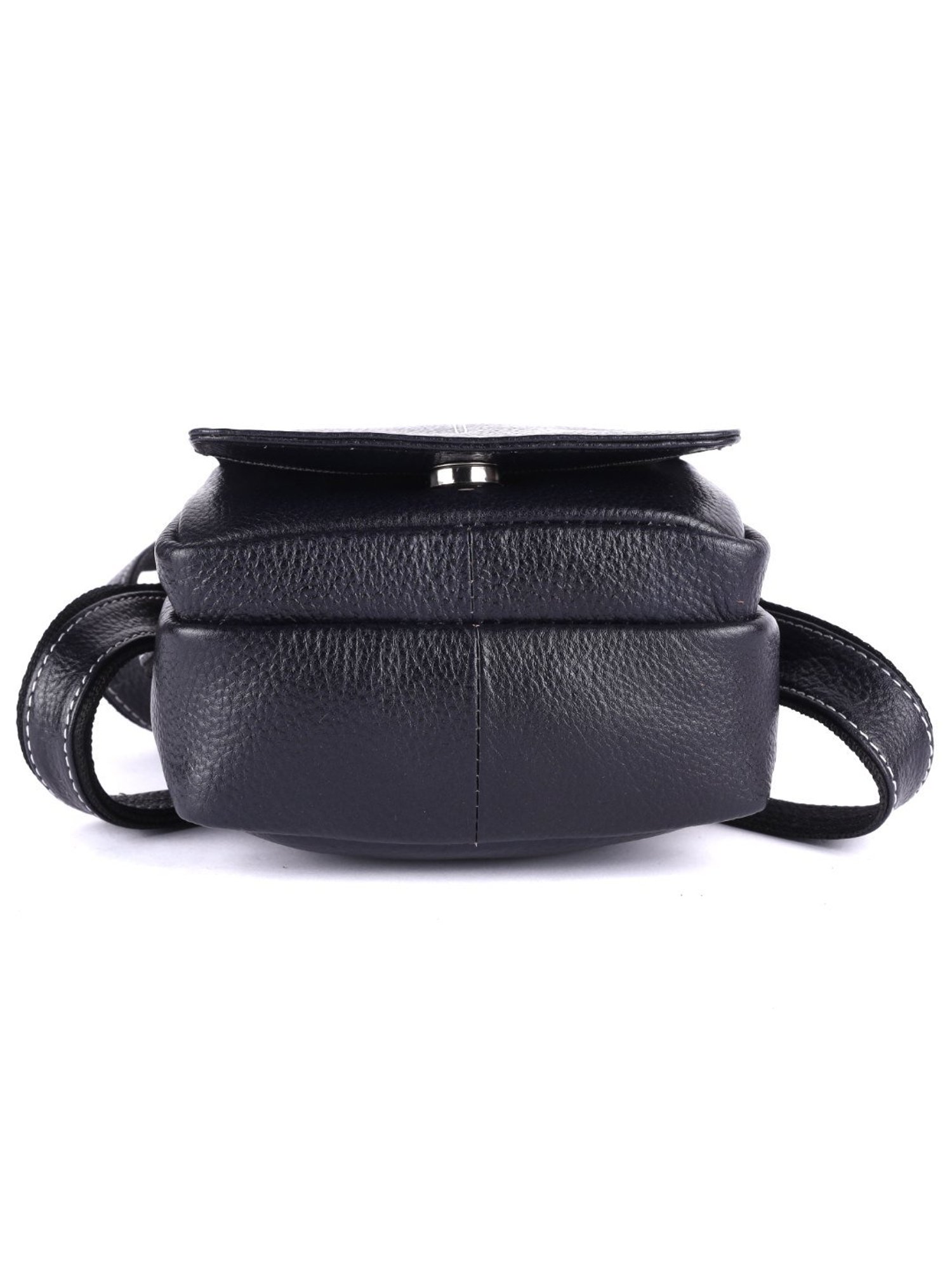 HiLEDER Pure Genuine Leather Messenger Shoulder Sling Cross Body Office Bag for Men and Women, Blue