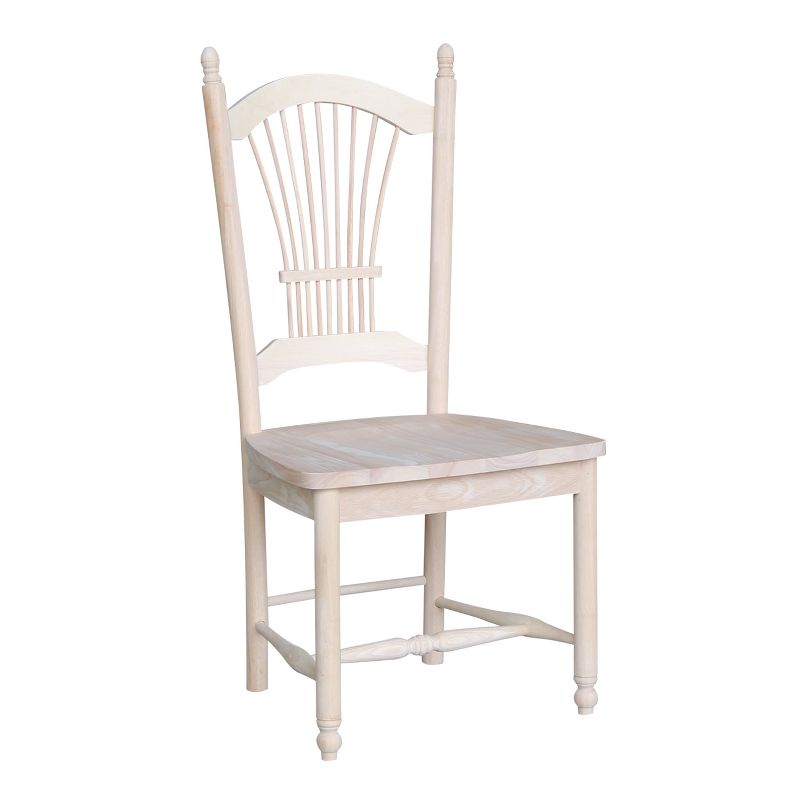 Set Of 2 Sheafback Chair Unfinished - International Concepts