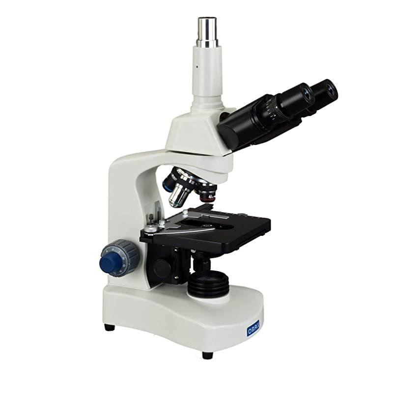 40X-400X Compound Trinocular LED Siedentopf Microscope