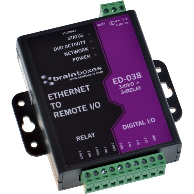 ETHERNET TO DIGITAL IO RELAY