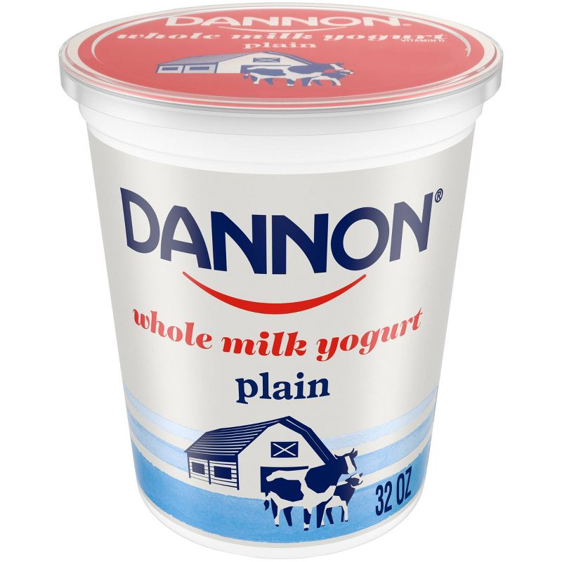 Dannon All Natural Plain Yogurt - 32oz