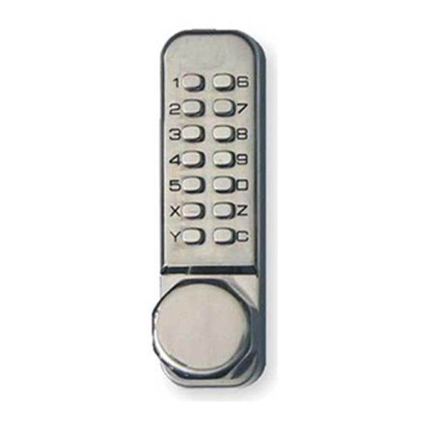 KABA LD4523532D41 Push Button Lock,Entry,Passage,Stainless