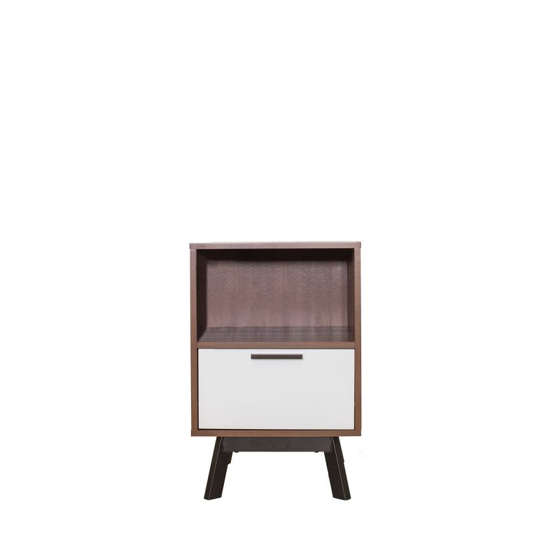 Aspen 1 Drawer Nightstand Vintage Reddish/Brown - Loft 607