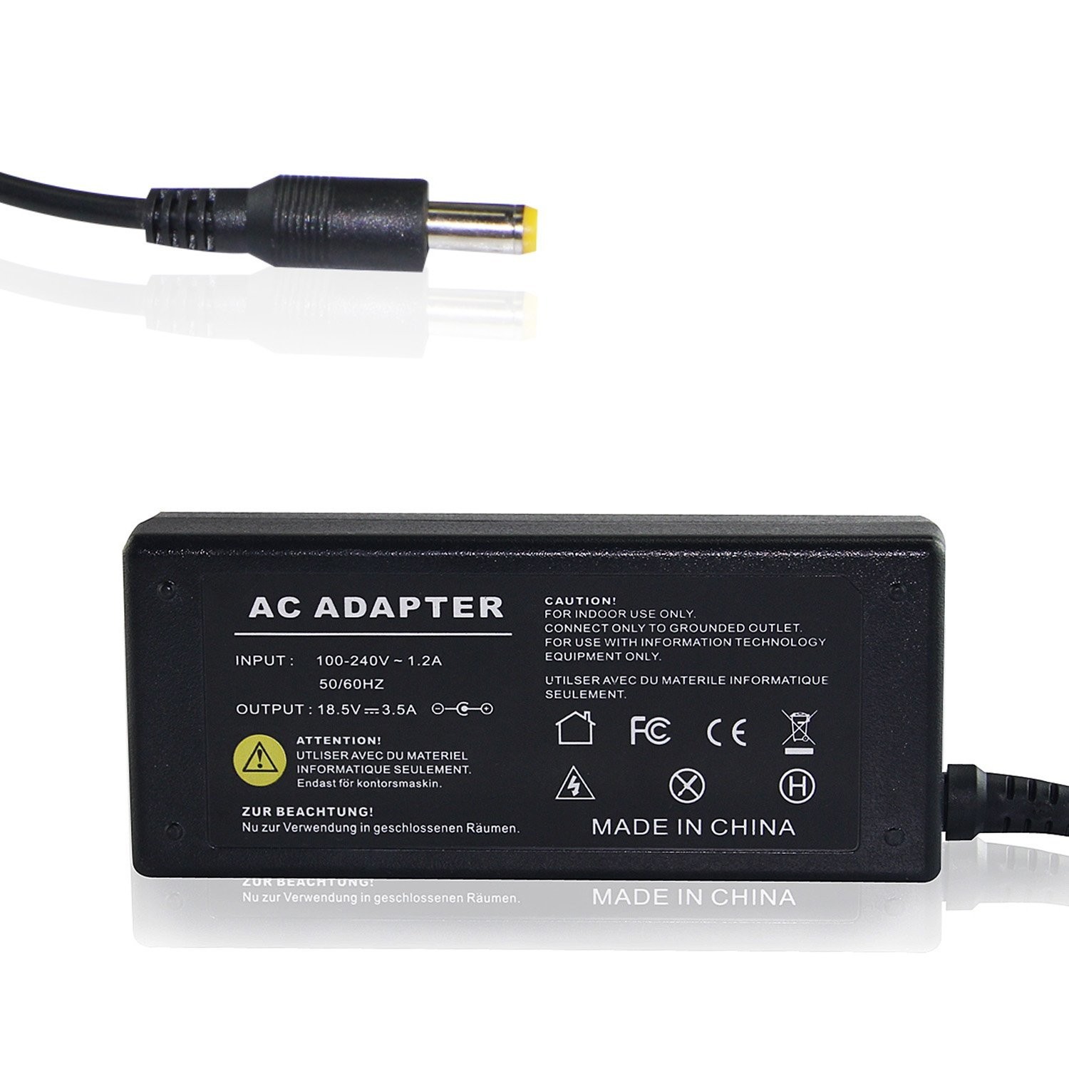 18.5V 3.5A 65W HP-OL091B13 LPACQ3 ac adapter for HP DV1007 DV1008