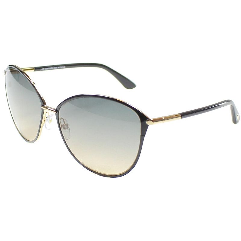 Tom Ford Penelope TF 320 28B Womens Cat-Eye Sunglasses Black 59mm