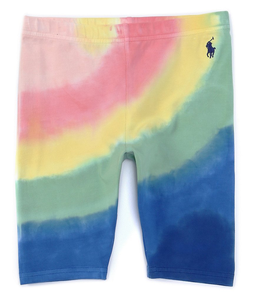 Polo Ralph Lauren Little Girls 2T-6X Tie-Dye Bike Shorts