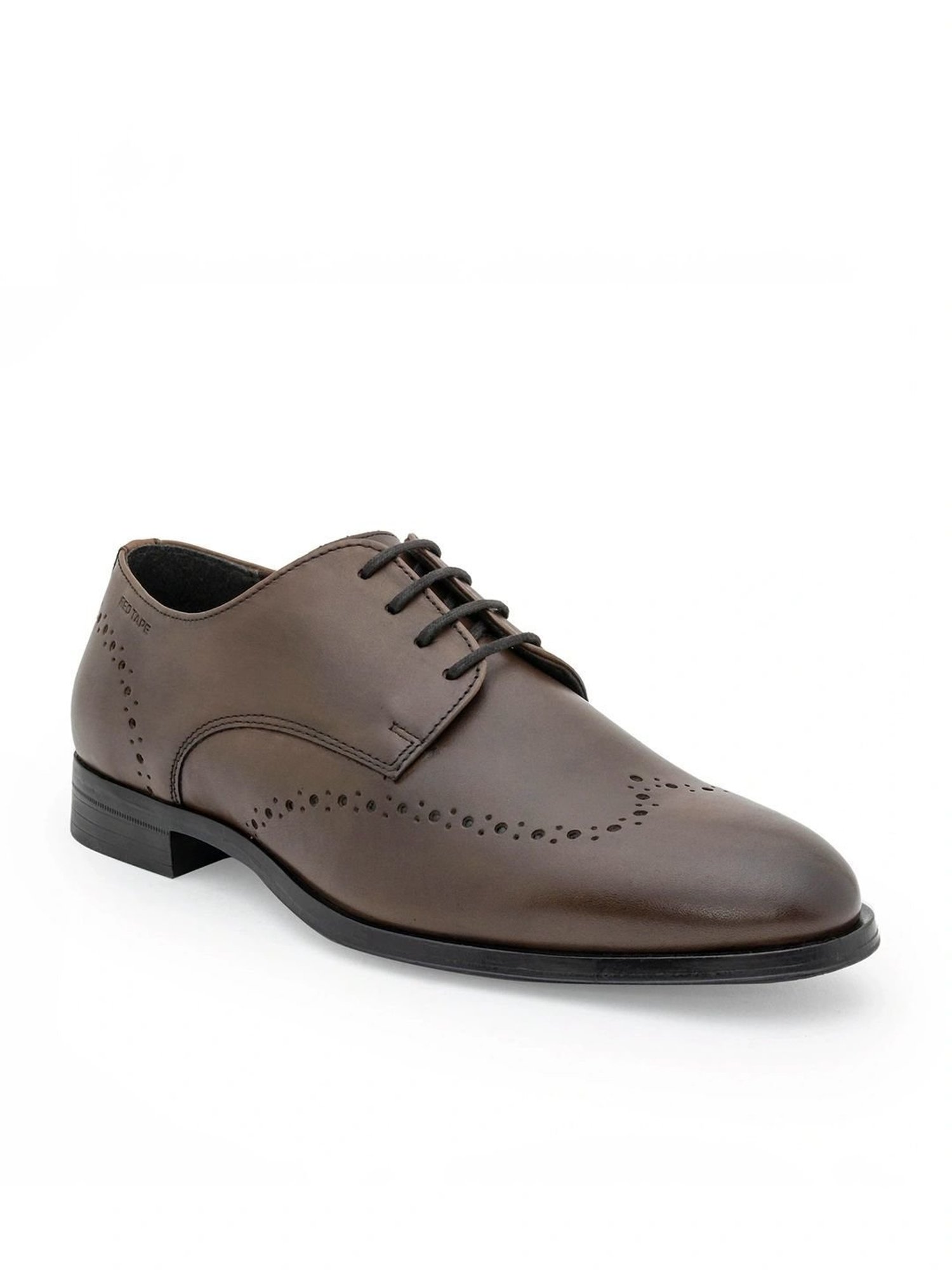 Red Tape Men's Teak Wood Derby Shoes