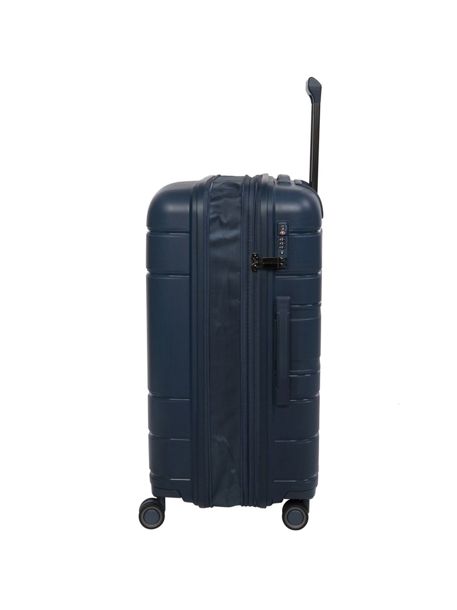 it luggage Eco Tough Blue Medium 24 inches Expandable Hardsided Trolley Bag with TSA Lock