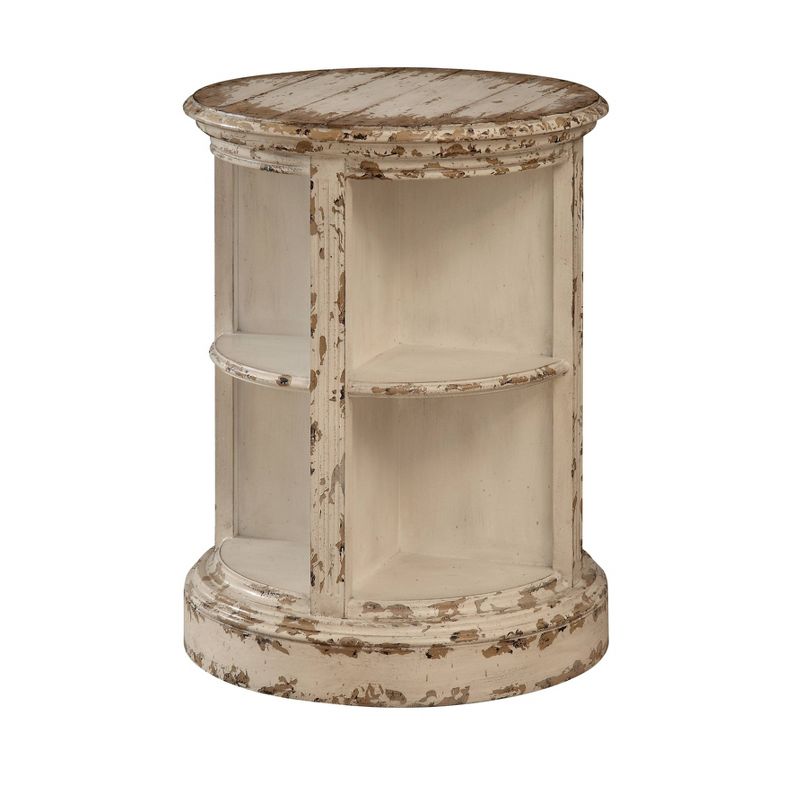 Benton Round Accent Table Cream - Treasure Trove Accents