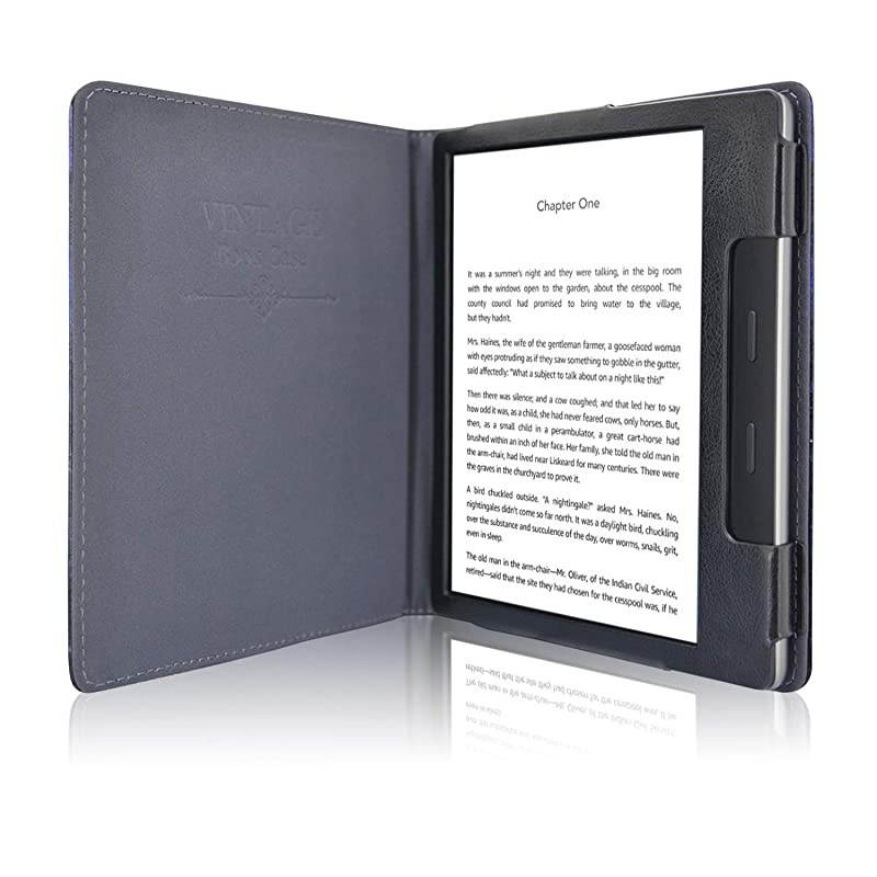 Case Fits AllNew Kindle Oasis 2019 Folio Smart Cover Leather Case with Auto Wake Sleep Feature for Kindle Oasis 10th Generation 2019 Release amp 9th Generation 2017 Release Blue Sky