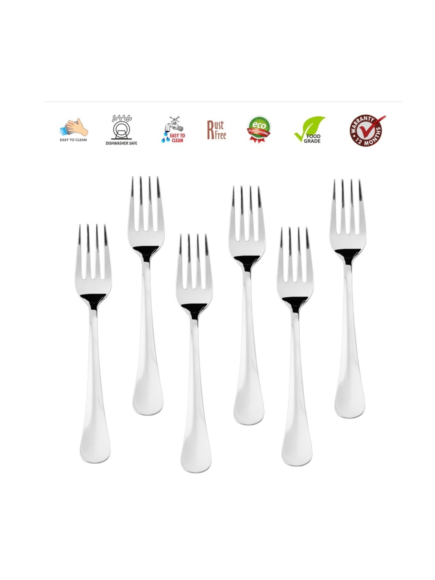 Westside Home Brown Copper Tea Spoons (Set of 4)