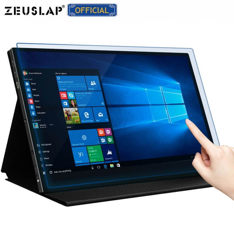 15.6 Inch Touchscreen UHD 4K IPS Portable Display HDR 400 Adobe RGB 100% IPS Portable Monitor for laptop pc computer monitor