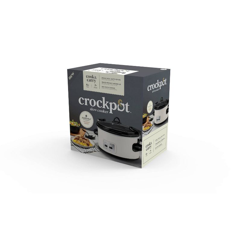 Crock Pot 6qt Cook and Carry Programmable Slow Cooker - Hearth & Hand with Magnolia