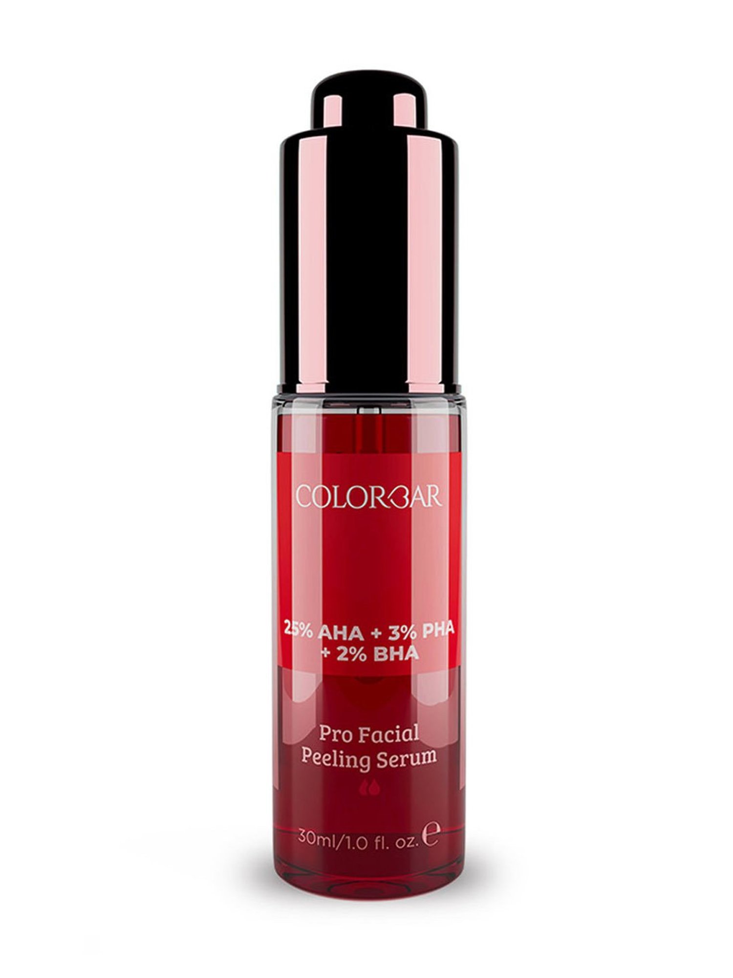 Colorbar Pro Facial Peeling Serum with 25% AHA, 2% BHA & 3% PHA - 30 ml