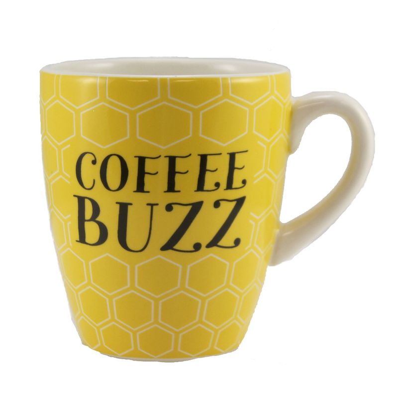 Tabletop 4.25" Bee Buzzed Mug Coffee Buzz Burton & Burton  -  Drinkware