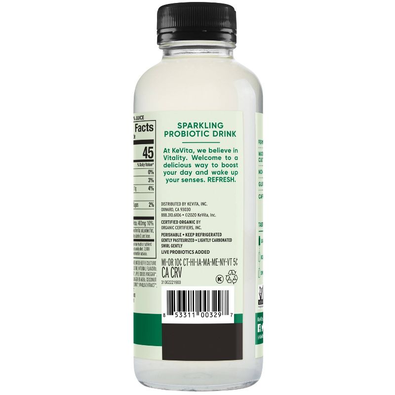 KeVita Mojita Lime Mint Coconut Sparkling Probiotic Drink - 15.2 fl oz