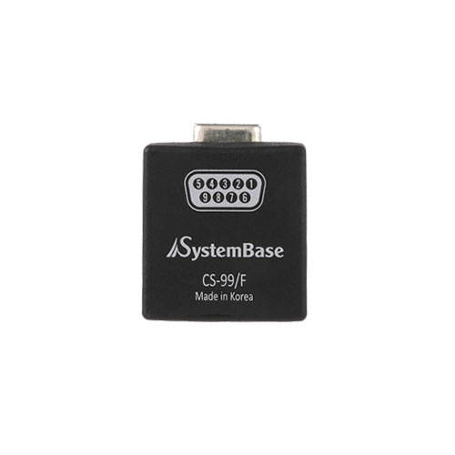 SystemBase - Converts DB9 Female Connector to 9 pin terminial block Converter (CS-99/F)