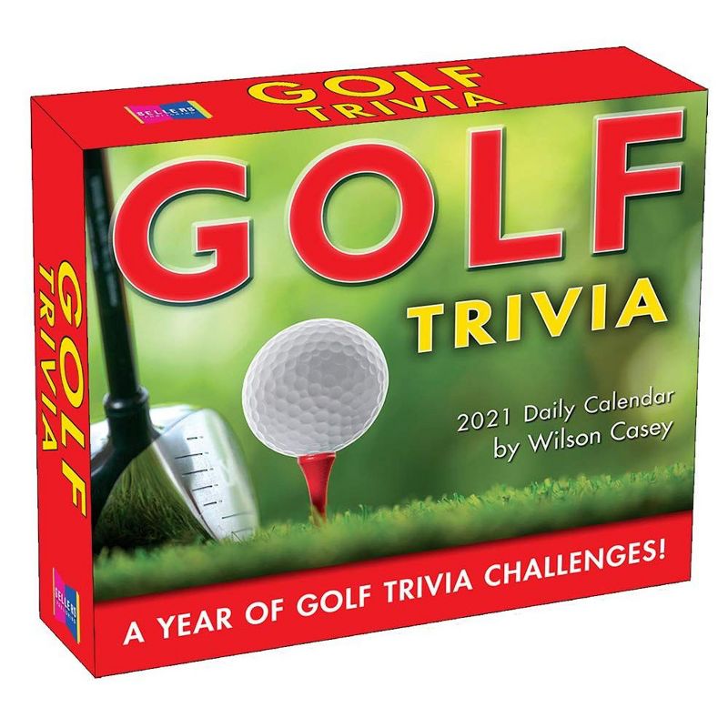 2021 Golf Trivia Boxed Daily Calendar [Calendar] Casey, Wilson