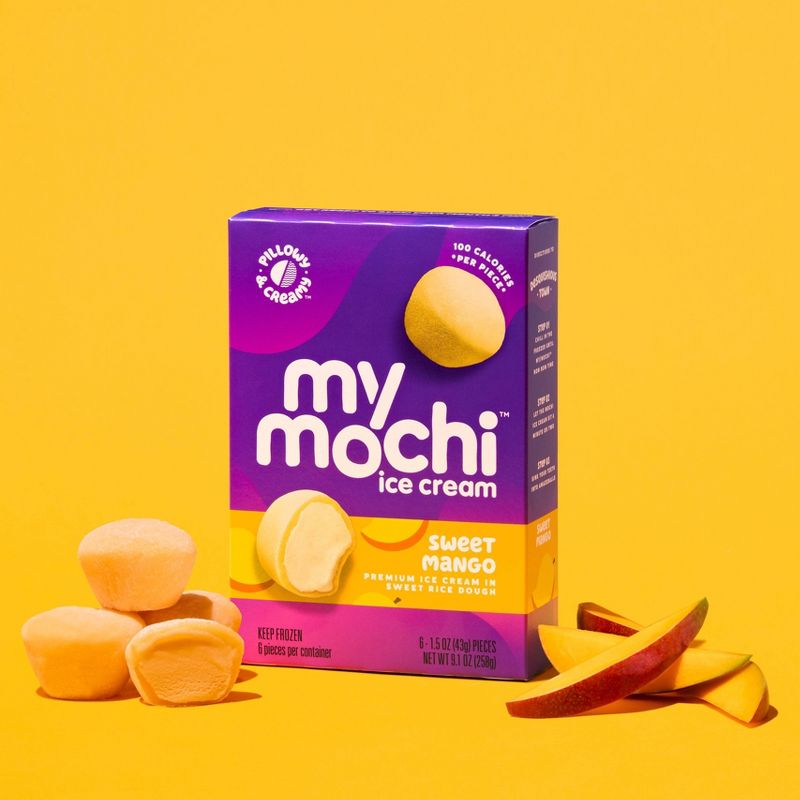 My/Mochi Mango Ice Cream - 6pk