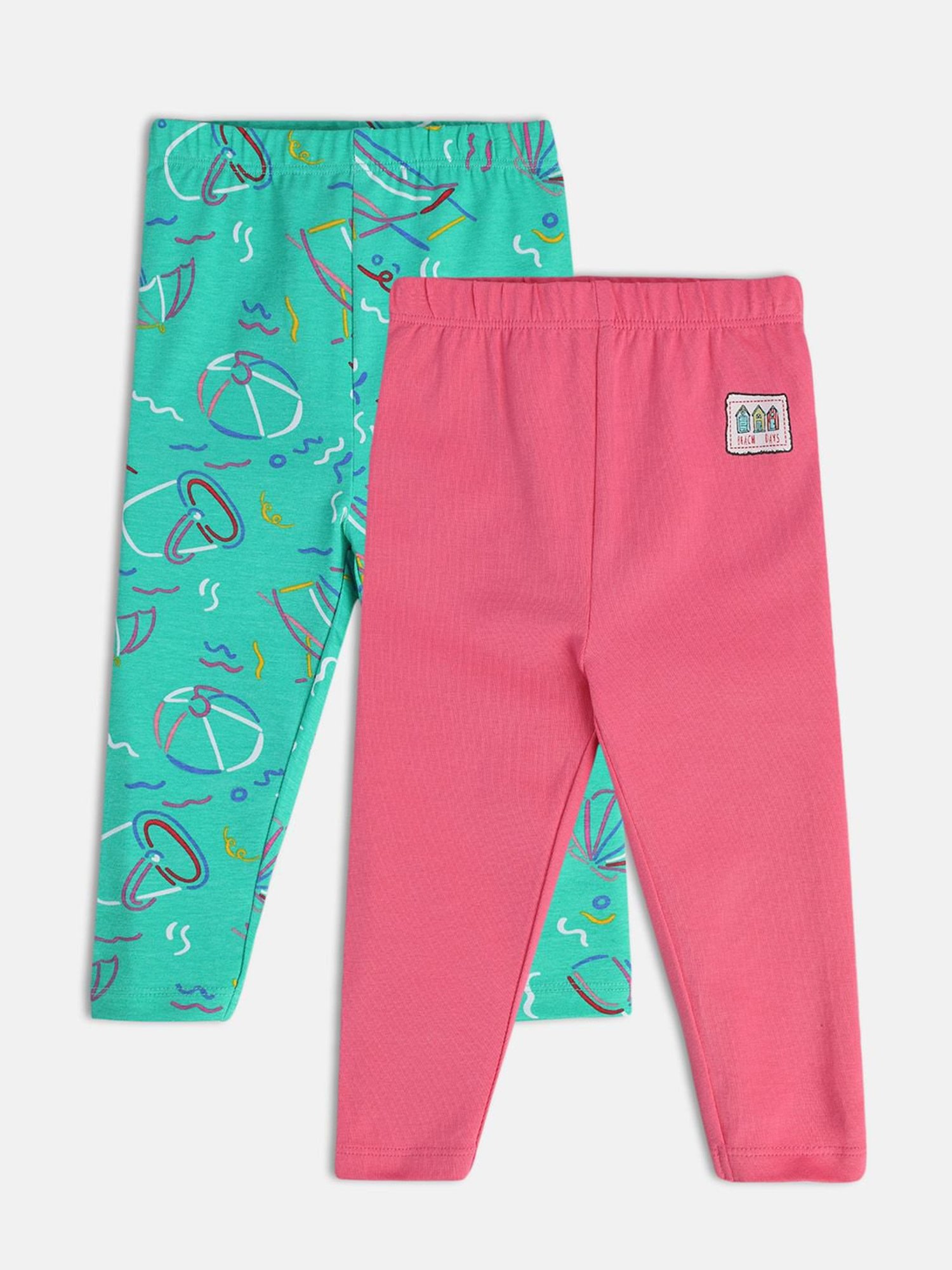 Mothercare Kids Blue Embroidered Jeggings