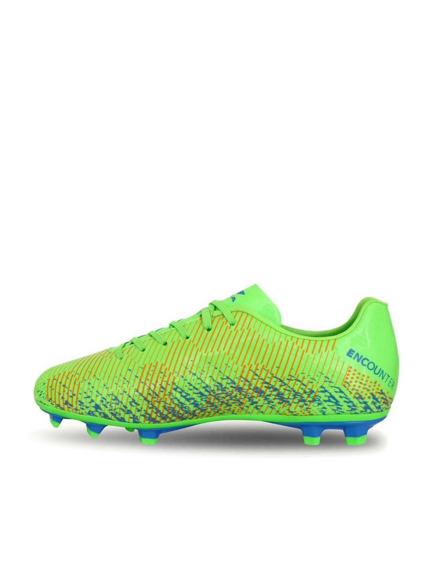 Nivia Men's Encounter 9.0 Green Football Shoes