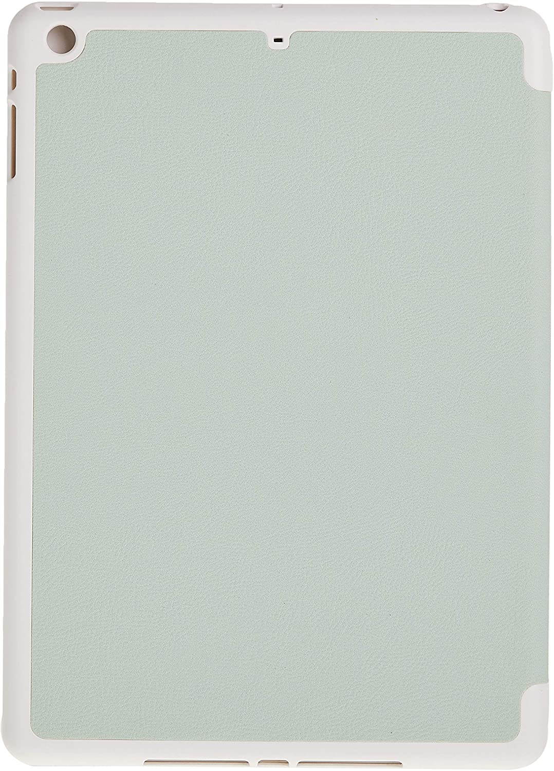 Zagg Type Wireless Keyboard Folio Cover Case for Apple iPad 5th 2016 A1822 A1823 and iPad 6th Generation 2018 A1893, A1954 9.7-inch - Sage