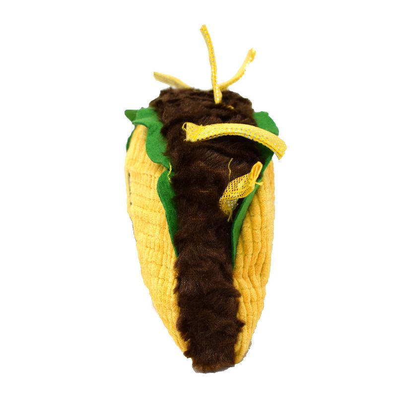 Good Stuffing Taco Dog Toy - Yellow