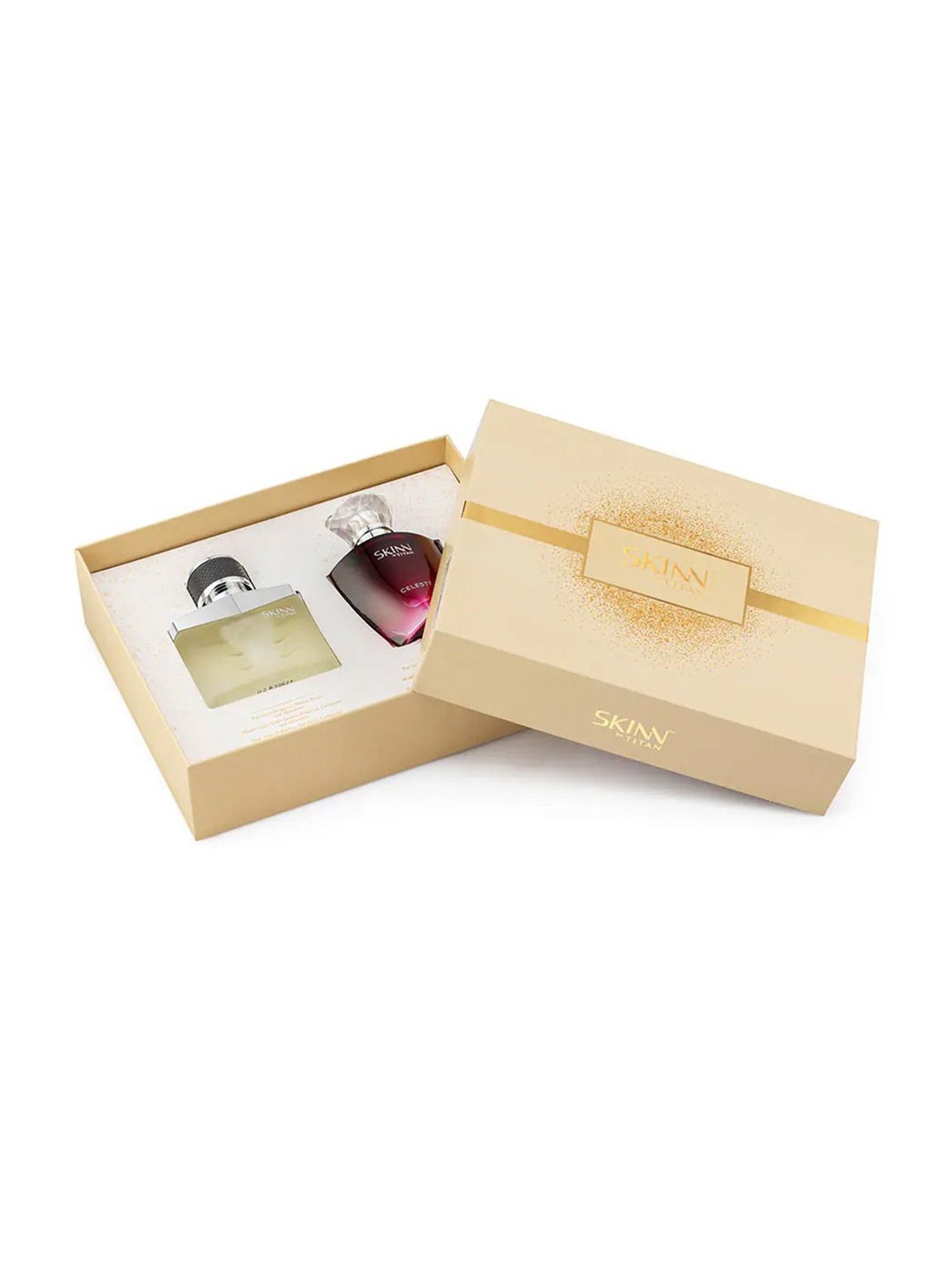 Skinn by Titan Raw + Celeste Eau de Parfum Combo Set