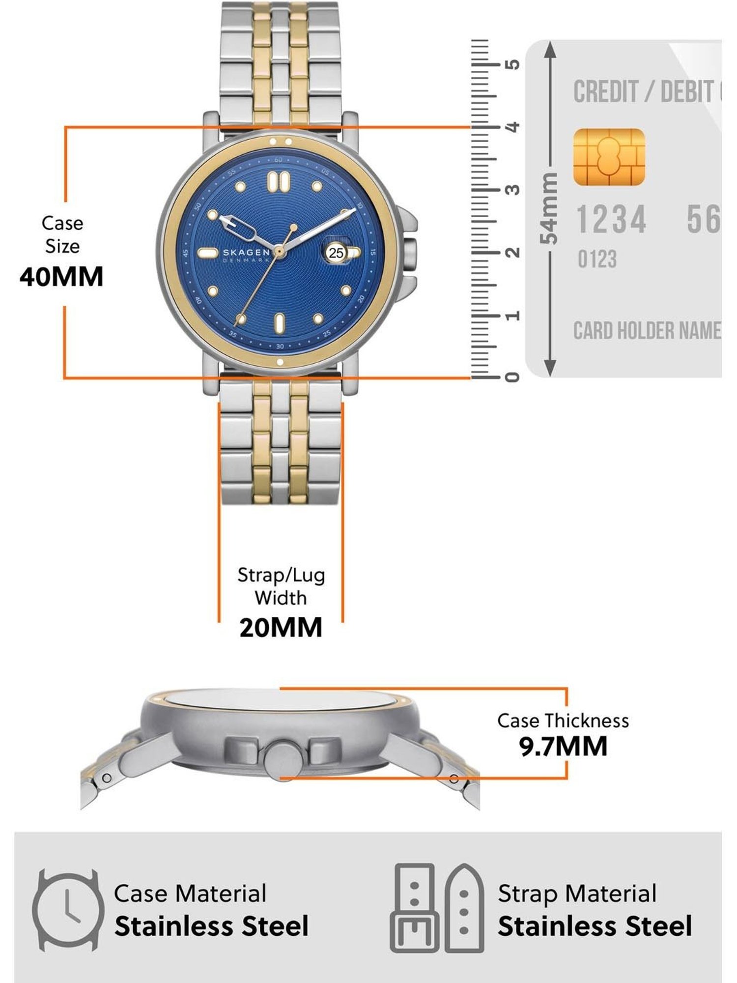 Skagen SKW6921 Signatur Sport Analog Watch for Men