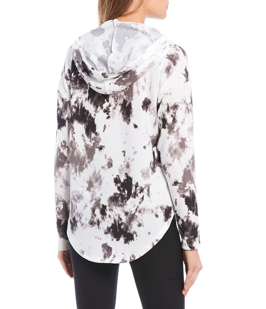 Honey & Sparkle Tie-Dye Long Sleeve Hoodie