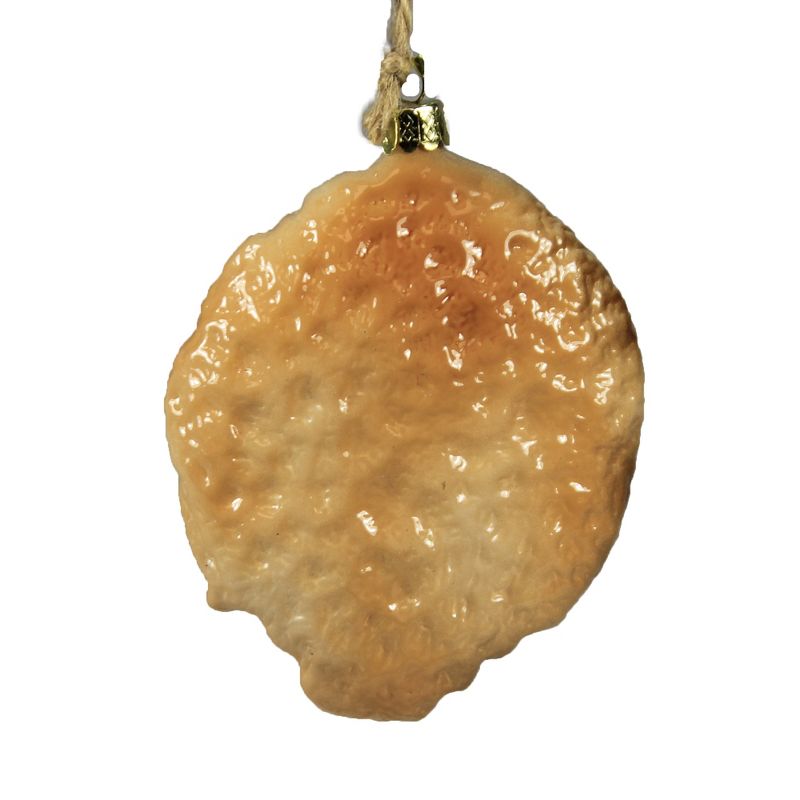 Holiday Ornament 4.0" Fried Egg Sunny Side Christmas Breakfast  -  Tree Ornaments