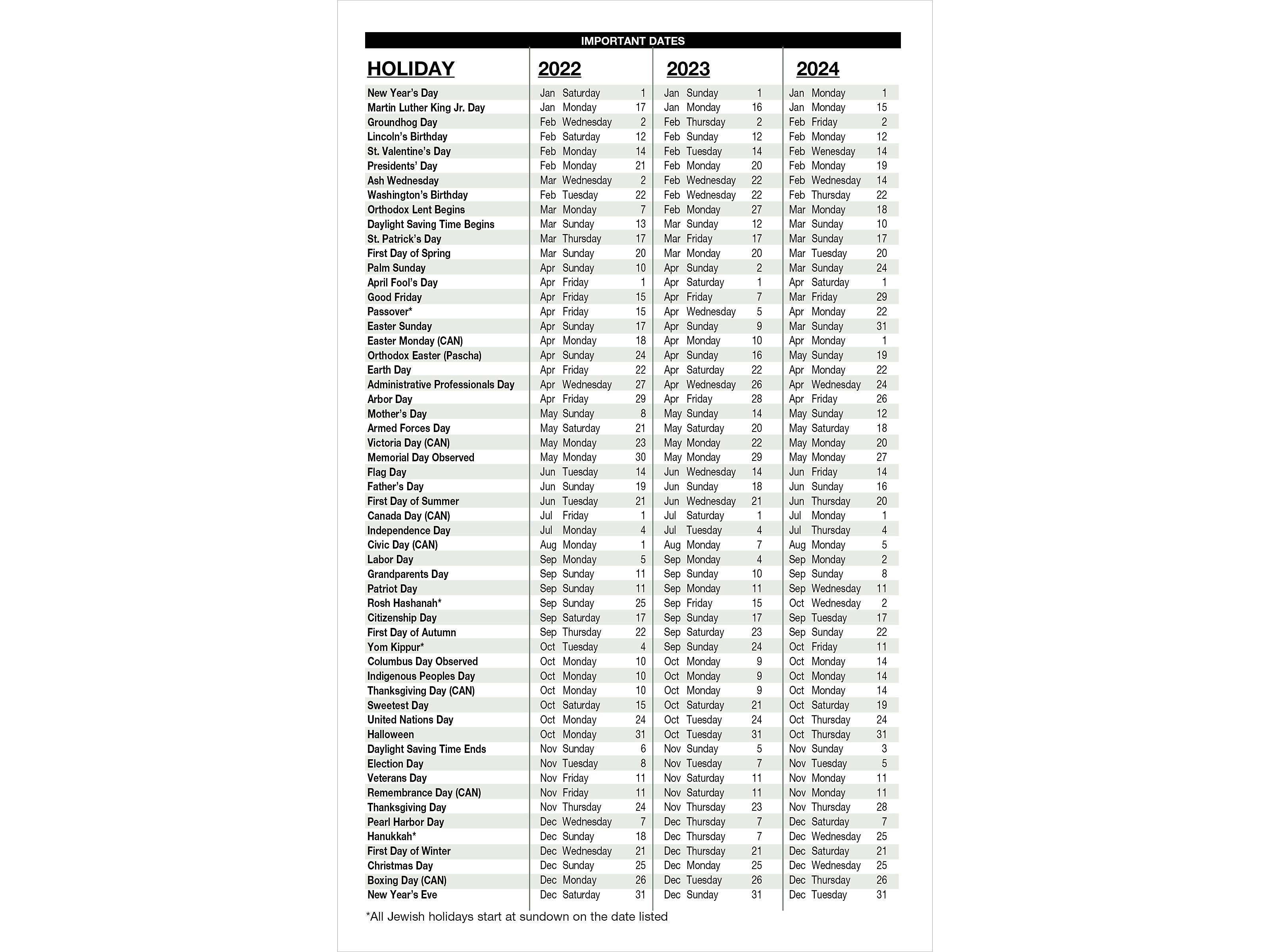 House of Doolittle 2022 5" x 8" Appointment Planner Black 27802-22