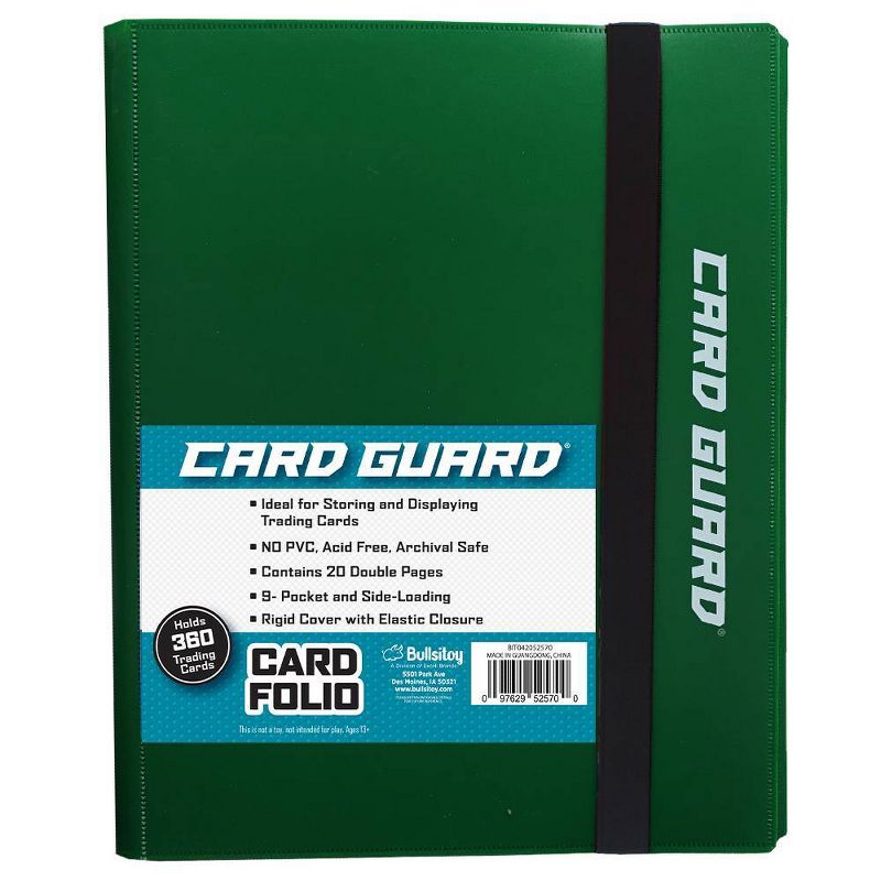 Excell 9 Pocket Pro-Folio Dark Green