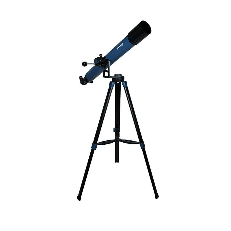 StarPro AZ 80mm Aperture Portable Beginner Refracting Astronomy Telescope with Bonus Adjustable Smartphone Adapter Compact Altazimuth AZ Manual Mount