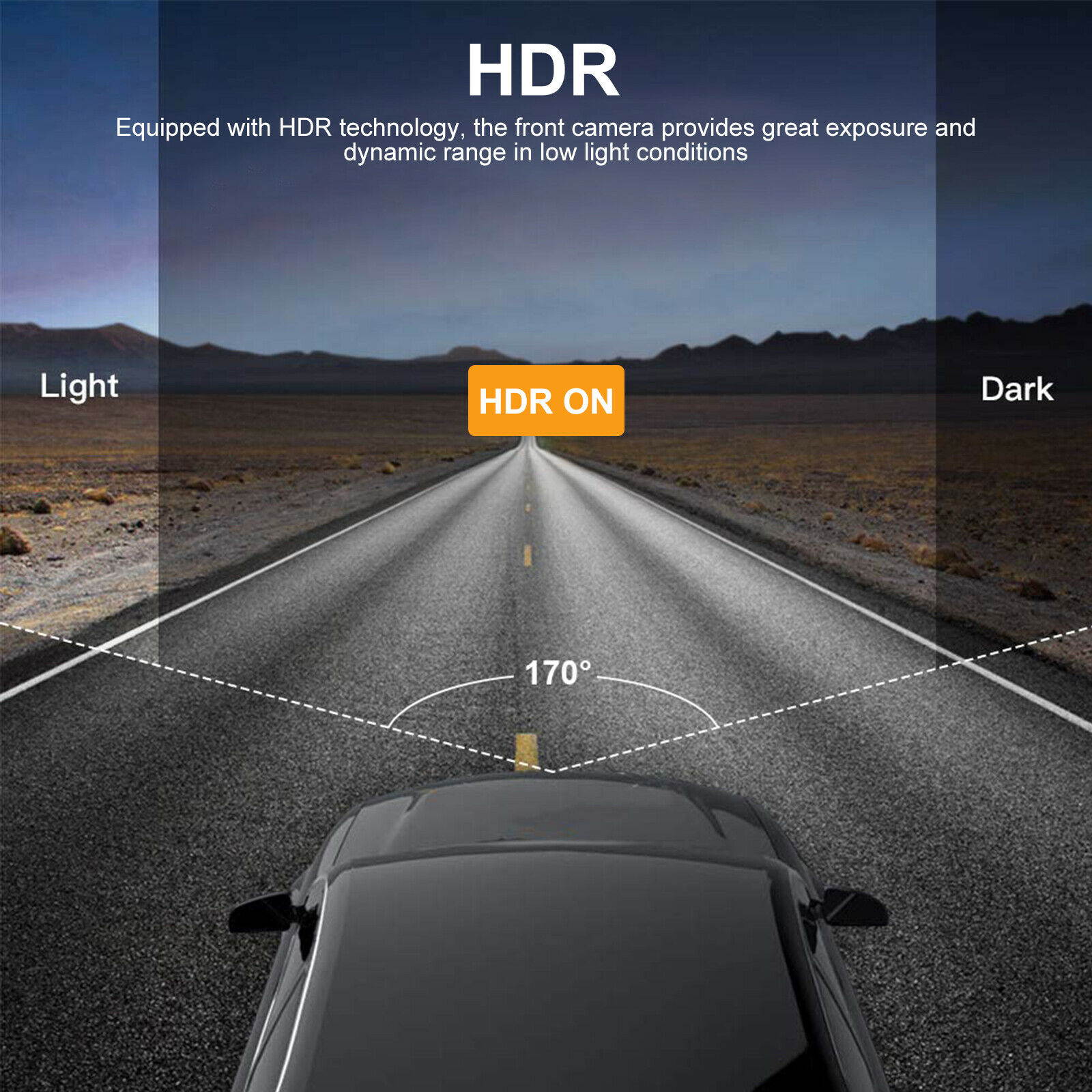 Dual Lens Front  Inside Camera HD Car DVR Dash Cam Video Recorder Night Vision