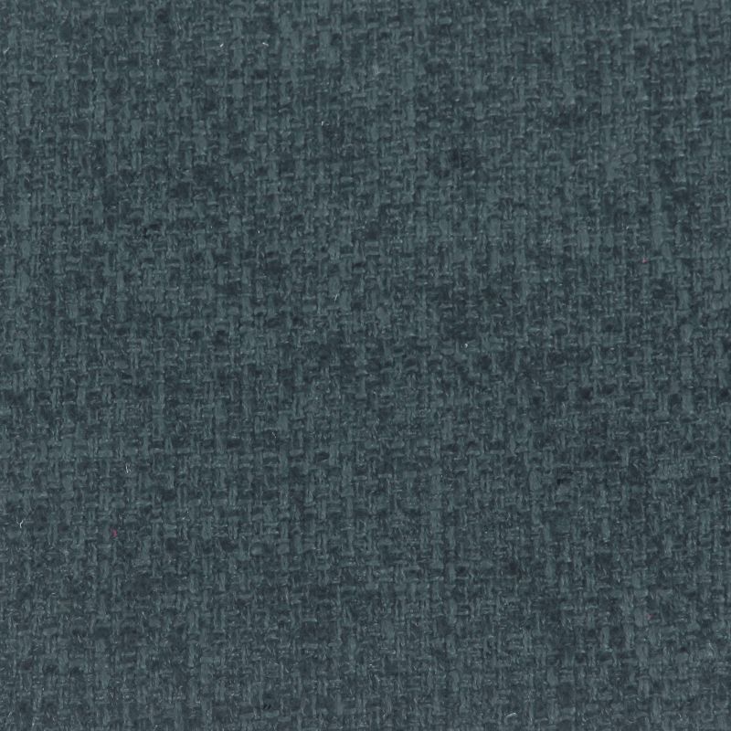 32" Luxury Square Storage Ottoman Textured Navy - HomePop