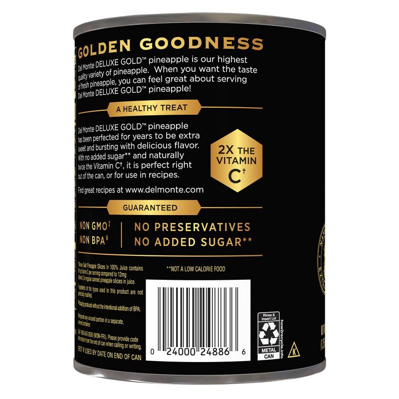 Del Monte Golden Pineapple Slices - 20oz