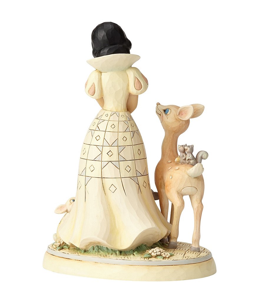Disney Traditions by Jim Shore White Woodland Snow White #double;Forest Friends#double; Figurine