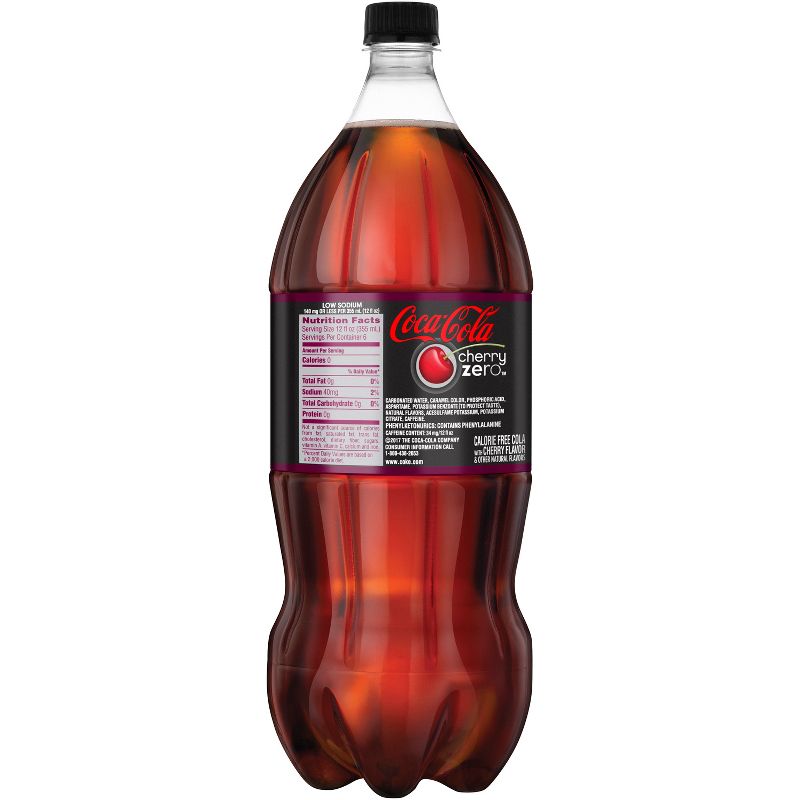 Coca-Cola Cherry Zero - 2 L Bottle