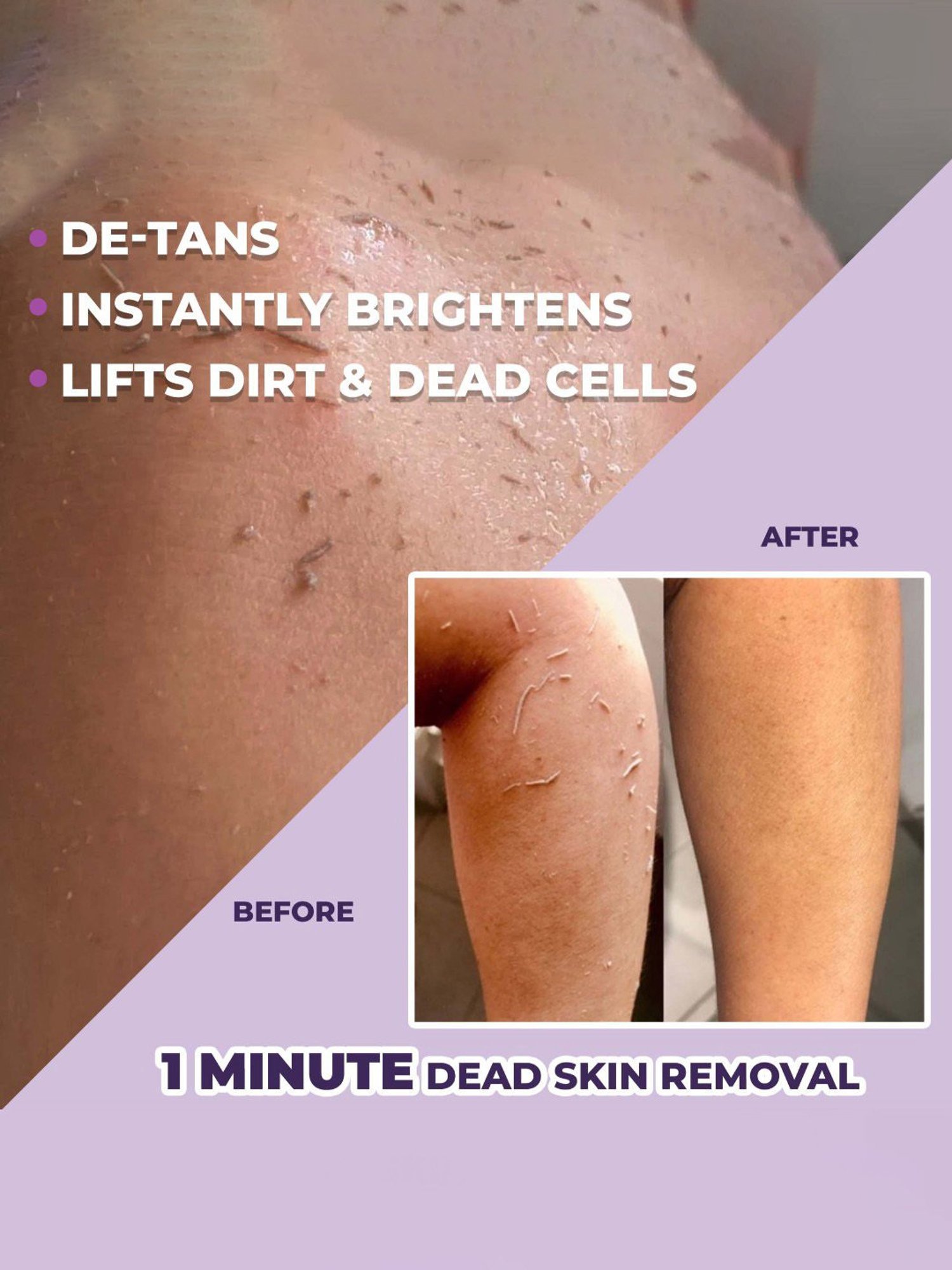 Sanfe Instant Tan & Dead Skin Removal Exfoliating Gel - 100 gm