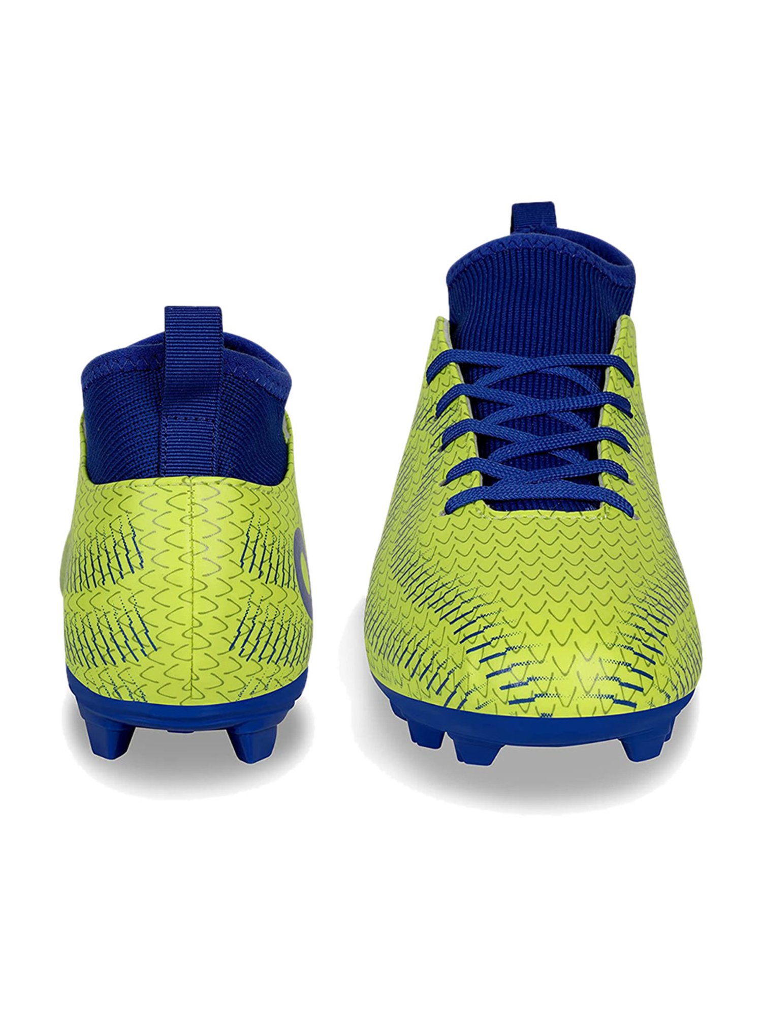 AIVIN Men's Pro Rattle Snake Sulphur Green Football Shoes