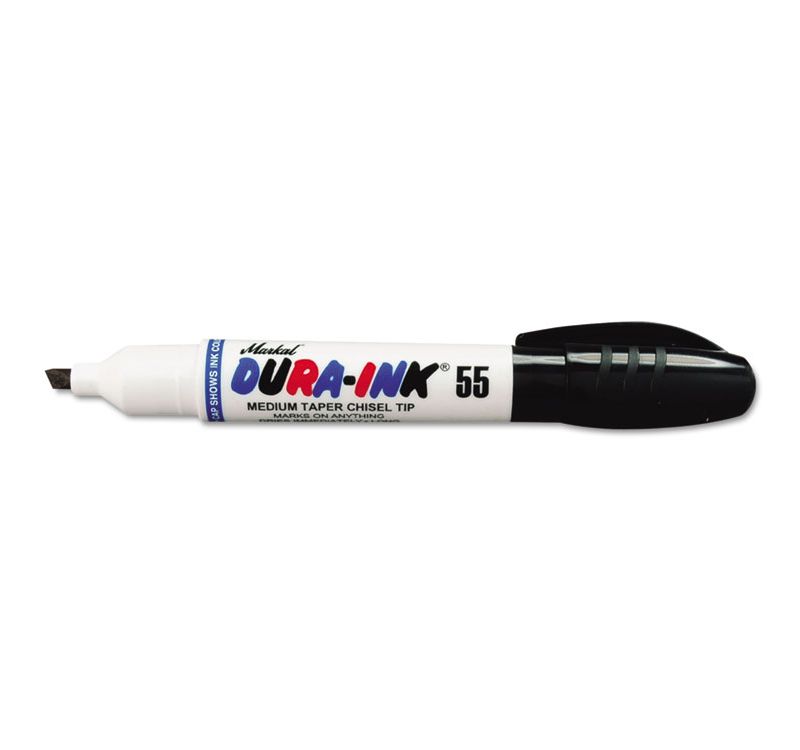 Markal Dura-Ink 25 Felt-Tip Marker Black 96223