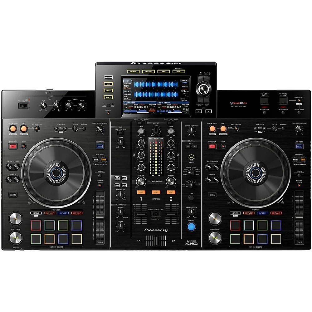 Pioneer DJ XDJ-RX2 DJ Controller with Laptop Stand