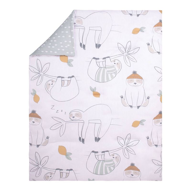 Trend Lab Crib Set Sloth Playground - 4pc