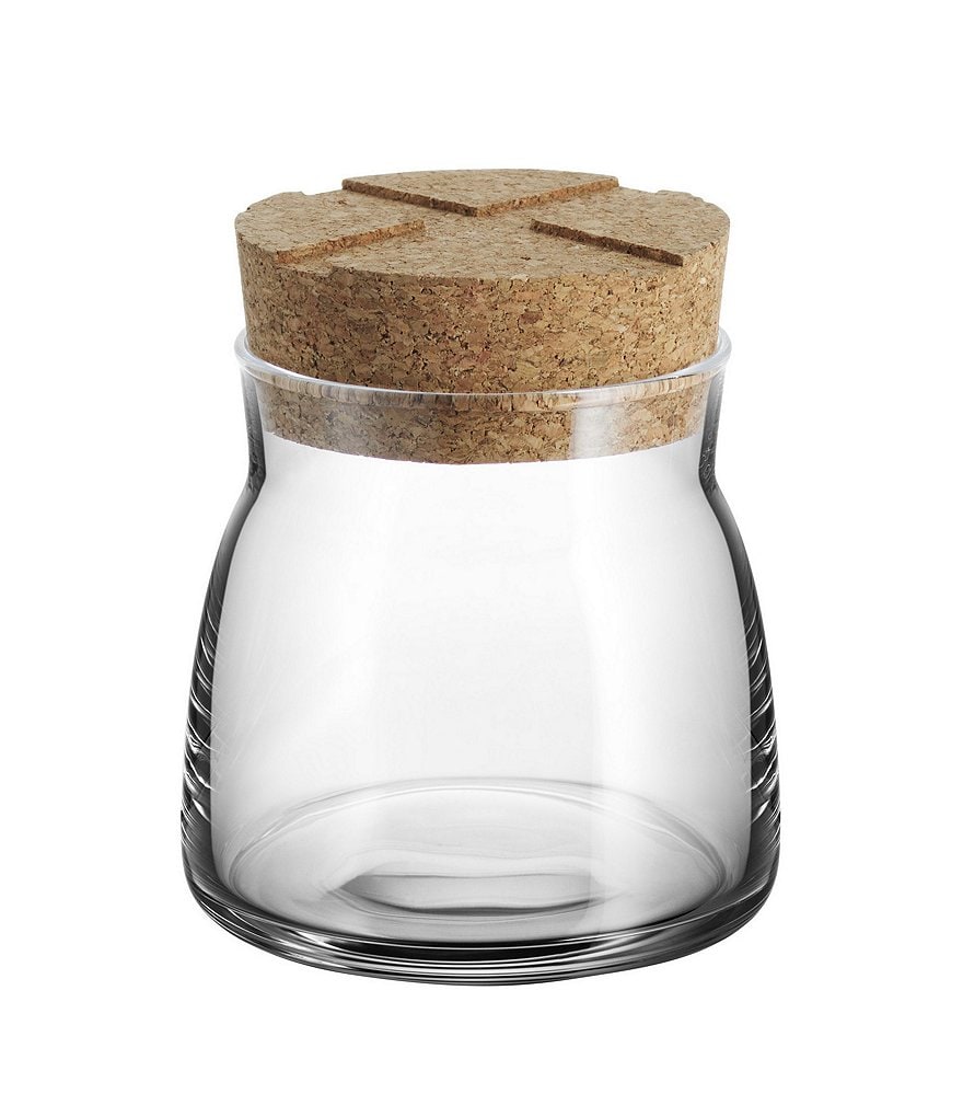 Kosta Boda Bruk Jar With Cork Lid