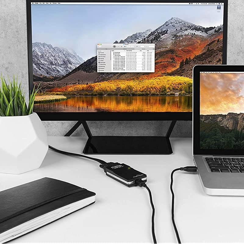 USB 2.0 to VGA/DVI/HDMI Video Graphics Adapter for Multiple Monitors up to 1920x1080 (Supports Windows 10, 8.1, 7, XP)