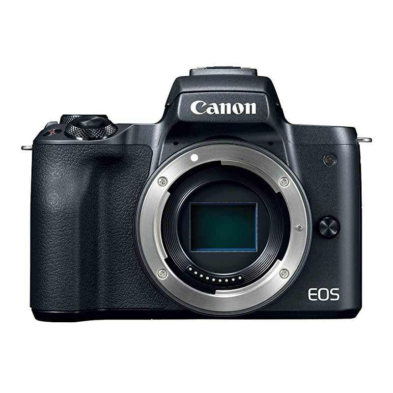 Mirrorless Camera Body [EOS M50] with 4K Video, 24.1 Megapixel (APS-C) CMOS Sensor - Black (Renewed)