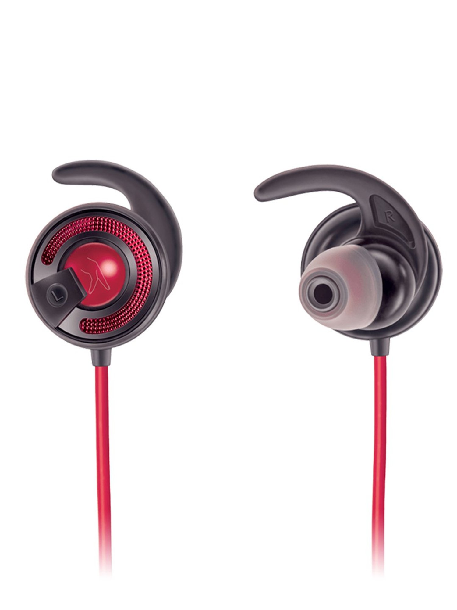 Fingers GameBoost Wired Earphone With Mic (Black/Red)