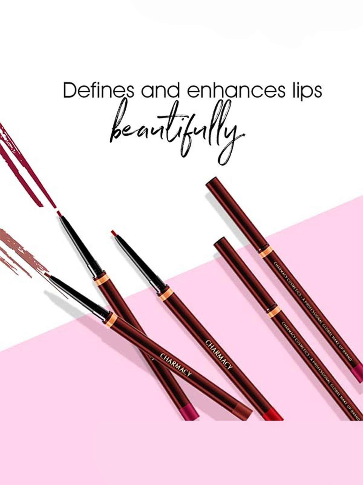 CHARMACY Milano Lip Contour Lip Liner Dark Cherry - 0.1 gm